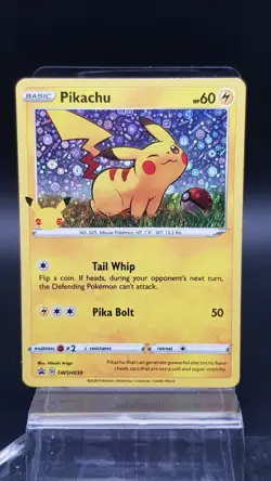 Pokemon Pikachu SWSH039 Sword Shield General Mills Exclusive Promo Near Mint - Image 1