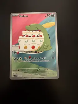 Gulpin 154/142 - Scarlet & Violet Stellar Crown Pokemon TCG English NM/M - Image 2