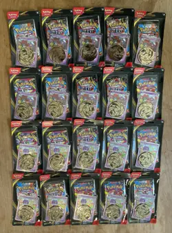 Lot of 20 Pokemon Mega Evolution Checklane Single Blister Drifloon Drifblim - Image 1