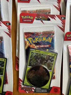 Pokemon Destined Rivals Booster Checklane Blister Packs Zarude Lot of 20 SEALED - Image 2