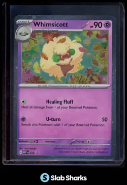 2025 POKEMON ME BLACK STAR PROMOS PHANTASMAL FLAMES BLISTER #019 WHIMSICOTT - Image 1