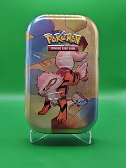 Pokemon Scarlet Violet 151 Mini Tin Arcanine Omanyte Sealed New 2 packs / 1 coin - Image 1