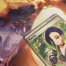 Perrin 209/167 SV Twilight Masquerade Trainer Full Art Ultra Rare Pokemon TCG NM - Image 3