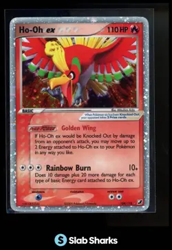 2005 POKEMON EX UNSEEN FORCES #104/115 HO-OH ULTRA RARE - Image 1