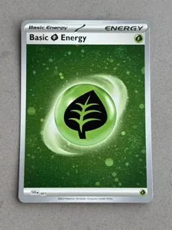 Pokemon 151 Holo Grass Energy Quad Swirl Galaxy Cosmo Foil Variant - 4 Swirls - Image 2