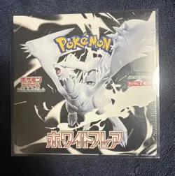 WITH SHRINK - Pokemon Japanese TCG SV11W White Flare Booster SEALED NEW Box - Image 1