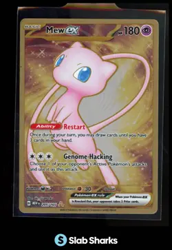 2023 POKEMON SCARLET & VIOLET 151 MEW EN #205/165 MEW EX HYPER RARE - Image 1