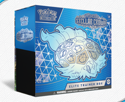 Pokemon TCG Stellar Crown ETB Elite Trainer Box - New Sealed - Image 1