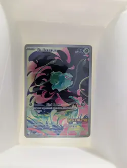 Pokemon Bulbasaur 133/132 English Mega Evolution Stamped Promo SEALED - Image 1