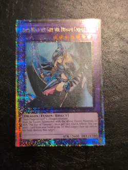 Yu-Gi-Oh QUARTER CENTURY DARK MAGICIAN GIRL THE DRAGON KNIGHT RA03-EN258 1ST VLP - Image 1