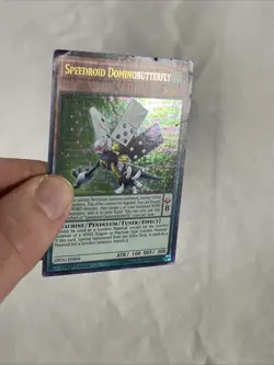 Yu-Gi-Oh! TCG - Speedroid Dominobutterfly - Ultra Rare - 1st Ed. - DPDG-EN004 - Image 2