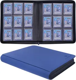 TOPLOADER BINDER, HOLDS 324 TOPLOADERS, 9 POCKETS, TOP LOADER BINDER FOR CARDS - Image 1