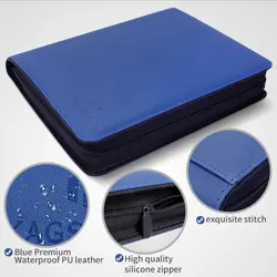 TOPLOADER BINDER, HOLDS 324 TOPLOADERS, 9 POCKETS, TOP LOADER BINDER FOR CARDS - Image 5