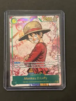 Monkey D. Luffy OP13-118 SEC Carrying on His Will - ONE PIECE Card Game Japanese - Image 3