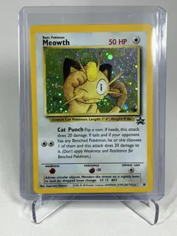 MEOWTH - #10 Black Star Promo - Holo - Pokemon Card - NM - Image 1