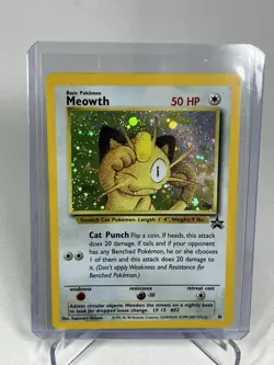 MEOWTH - #10 Black Star Promo - Holo - Pokemon Card - NM - Image 2