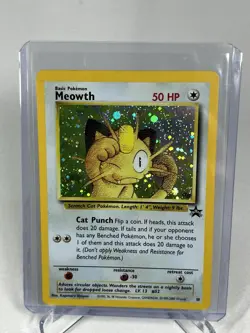MEOWTH - #10 Black Star Promo - Holo - Pokemon Card - NM - Image 3