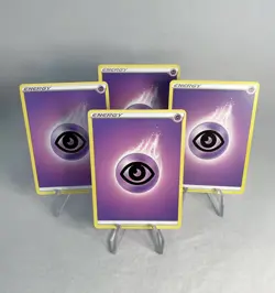 2020 Pokemon TCG 4X Basic Psychic Energy Cards - Image 1