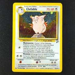 Clefable 5/130 Holo - Base Set 2 - Pokemon Card - Image 1