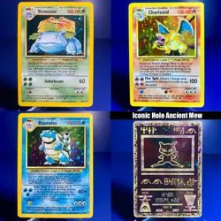 Original 151 Pokemon Cards 1999 [NM-LP] 100% Complete Set + Ancient Mew + 1st Ed - Image 2