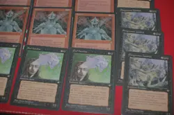 MTG 16x ICE AGE black red playsets Shatter Stone Giant MP magic card lot - Image 2