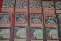 MTG 16x ICE AGE black red playsets Shatter Stone Giant MP magic card lot - Image 3