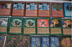 MTG 19x ICE AGE Homelands green MP magic card lot - Image 2