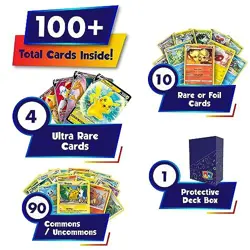 Ultimate 4X Ultra Cards Bundle 100+ Cards with Bonus 10 Rare or Holo Foil Cards - Image 4