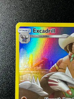 Excadrill 246/236 - Cosmic Eclipse Secret Rare Trainer Gallery Pokemon Card NM - Image 5