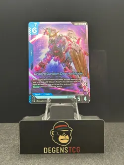 Gundam Card Game - Unicorn Gundam (Destroy Mode) GD01-002 LR Raw Near Mint/Mint - Image 1