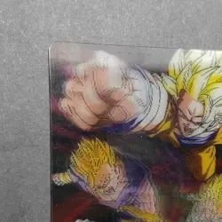 Goku Vegeta Gohan Dragonball Z 3D Card Collection No.171 Morinaga From Japan F/S - Image 2