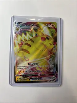 Pokemon TCG Pikachu VMAX SWSH Black Star Promos SWSH286 Holo Promo - Image 1
