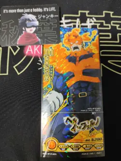 My Hero Academia Heroes Battle Rush Card Endeavor Amazing-021 Full Art Japan - Image 1
