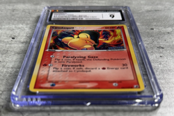 Pokemon Card Cyndaquil Reverse Holo CGC 9 Mint EX Unseen Forces 54/115 2005 (1A) - Image 3