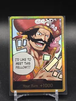One Piece Gol.D.Roger GOLD DON!! Card (OP-13) English - Image 1