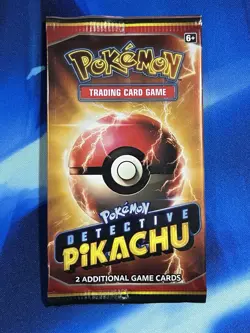 Pokemon TCG Detective Pikachu 2 Card Booster Pack Sealed Lot X6 Sun & Moon Promo - Image 2