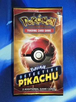 Pokemon TCG Detective Pikachu 2 Card Booster Pack Sealed Lot X6 Sun & Moon Promo - Image 4