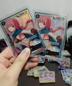Chinese-One Piece TCG Card Game Rebecca OP04-092 TR-CN Alternate Art Exclusive - Image 4