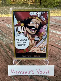 DON!! Card (Gol.D.Roger) (Gold) Carrying On His Will Foil - Image 1