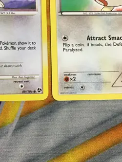 D663 POKEMON TCG CARD TOGEPI 88 110 102 TOGETIC 103 LP-MP - Image 5