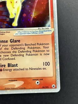 Ninetales EX Hidden Legends Ultra Rare Holo Pokemon TCG Card 96/101 - HP - Image 4