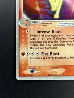 Ninetales EX Hidden Legends Ultra Rare Holo Pokemon TCG Card 96/101 - HP - Image 5