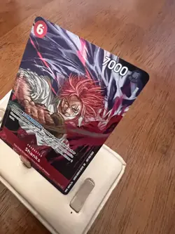 One Piece TCG Shanks Pirate Foil Card P-083 English Set of 3 - Image 4