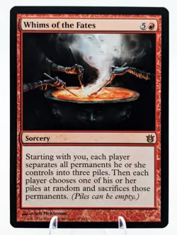 Whims of the Fates | Seb McKinnon Art | Born of the Gods BNG | MTG EDH Rare | LP - Image 1