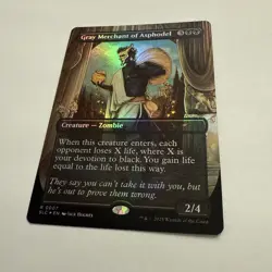 Gray Merchant of Asphodel FOIL 7 Secret Lair Countdown SLC MTG Rare Unplayed NM - Image 4
