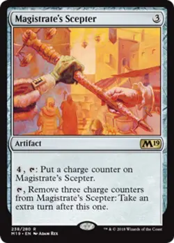 Near Mint x 1 Magistrate's Scepter Core Set 2019 - Image 1