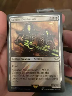 Necron Deathmark 042/168 Rare Surge Foil Warhammer 40k Magic The Gathering NM - Image 1