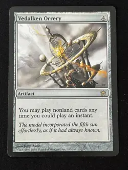 1x MTG Vedalken Orrery - Fifth Dawn (5DN) #163 - Magic the Gathering - Image 1