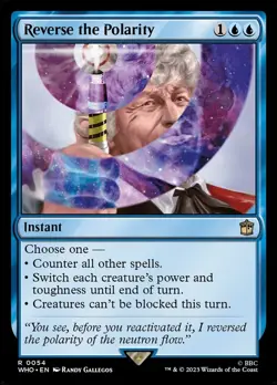 MTG - Reverse the Polarity - Doctor Who - X1 - (NM) - #N6543 - Image 1
