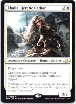 #46 Thalia, Heretic Cathar Eldritch Moon Rare - Image 1